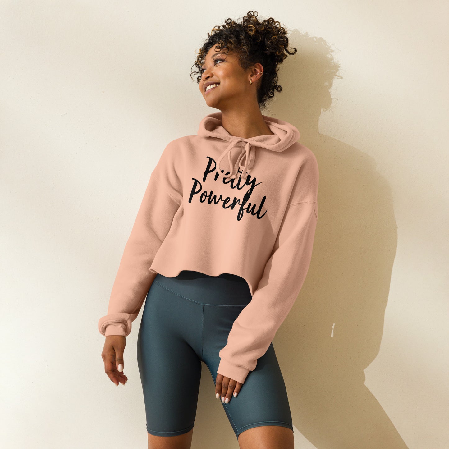 Pretty Powerful Cropped Hoodie